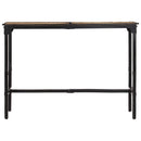 5-Tlg. Bar-Set Raues Mangoholz Und Metall