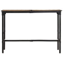7-Tlg. Bar-Set Raues Mangoholz Und Metall
