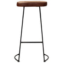 5-Tlg. Bar-Set Raues Mangoholz Und Metall