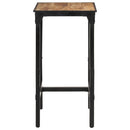 3-Tlg. Bar-Set Raues Mangoholz Und Metall