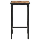 3-Tlg. Bar-Set Raues Mangoholz Und Metall