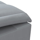 Massage-Chaiselongue Mit Nackenrolle Stoff