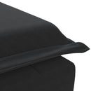 Massage-Chaiselongue Mit Nackenrolle Samt