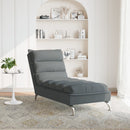 Chaiselongue Mit Kissen Stoff