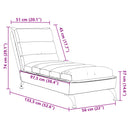 Chaiselongue Mit Kissen Stoff