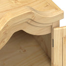Kleiderschrank Corona 55X52X170 Cm Massivholz Kiefer