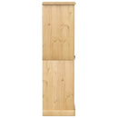 Kleiderschrank Corona 55X50X170 Cm Massivholz Kiefer