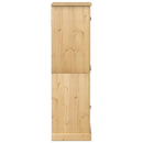 Kleiderschrank Corona 76X50X170 Cm Massivholz Kiefer