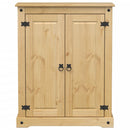 Schuhschrank Corona 86X38,5X108 Cm Massivholz Kiefer