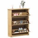 Schuhschrank Corona 99X32X Massivholz Kiefer
