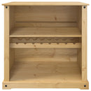 Weinschrank Corona 107,5X51X105,5 Cm Massivholz Kiefer