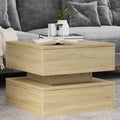 Couchtisch Mit Led-Leuchten 90X50X40 Cm