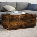 Couchtisch Mit Led-Leuchten 90X50X40 Cm