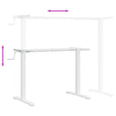 Gestell Für Sitz-Steh-Schreibtische (94-135)X60X(70-114)Cm