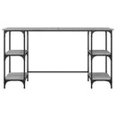 Schreibtisch 140X50X75 Cm Metall Holzwerkstoff