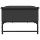 Couchtisch 100X50X35 Cm Holzwerkstoff Und Metall