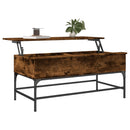 Couchtisch Holzwerkstoff Und Metall