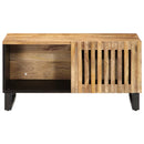Couchtisch 80X51X40 Cm Raues Massives Mangoholz