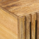 Couchtisch 80X51X40 Cm Raues Massives Mangoholz