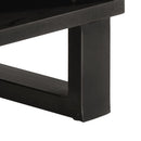 Couchtisch 80X51X40 Cm Raues Massives Mangoholz