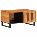 Couchtisch 80X51X40 Cm Raues Massives Mangoholz