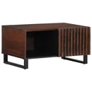 Couchtisch 80X51X40 Cm Raues Massives Mangoholz