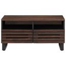 Couchtisch Braun 80X55X40 Cm Massivholz Mango