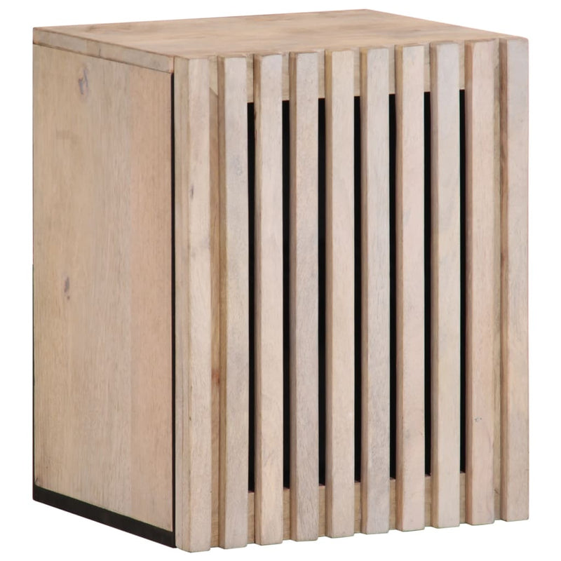 Bad-Wandschrank 38x34x48 cm Massivholz Mango