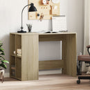 Schreibtisch Braun Eichen-Optik 102X50X75 Cm Holzwerkstoff