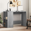 Schreibtisch Braun Eichen-Optik 102X50X75 Cm Holzwerkstoff