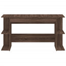 Schreibtisch Braun Eichen-Optik 140X50X75 Cm Holzwerkstoff