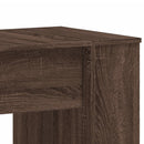 Schreibtisch Braun Eichen-Optik 140X50X75 Cm Holzwerkstoff