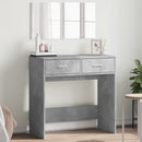Schminktisch Mit Spiegel Braun Eichen-Optik 80X39X80 Cm