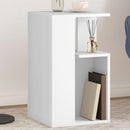 Beistelltisch Braun Eichen-Optik 35X35X60 Cm Holzwerkstoff