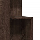 Beistelltisch Braun Eichen-Optik 35X35X60 Cm Holzwerkstoff
