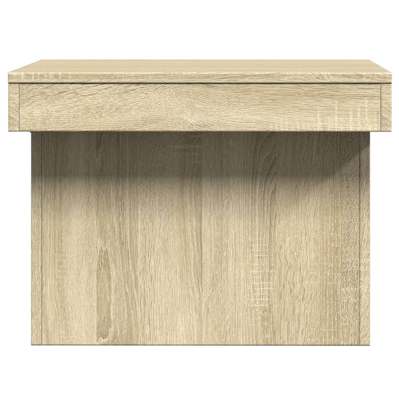 Couchtisch Sonoma-Eiche 80x55x40 cm Holzwerkstoff