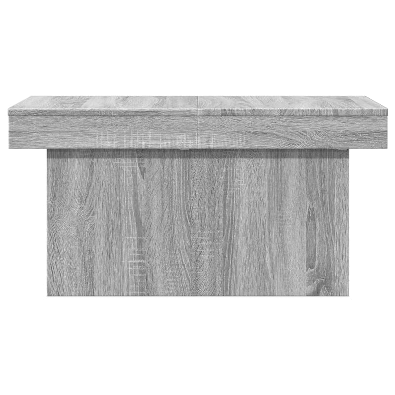 Couchtisch Grau Sonoma 80x55x40 cm Holzwerkstoff