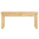 Essbank Panama 105X30X45 Cm Massivholz Kiefer
