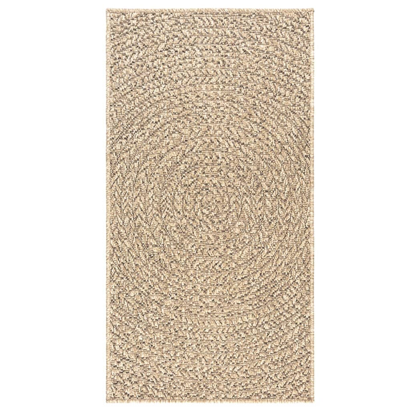 Teppich ZIZUR 60x110 cm Jute-Optik Indoor und Outdoor