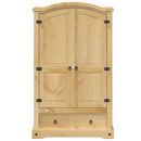 Kleiderschrank Corona 101X52X170 Cm Massivholz Kiefer