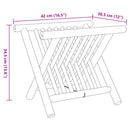 Zeitschriftenständer 42X30,5X34,5 Cm Bambus