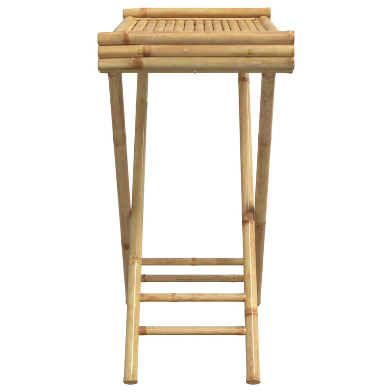 Tabletttisch Klappbar 70,5X42,5X80 Cm Bambus