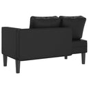 Chaiselongue Mit Kissen Kunstleder