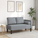 Chaiselongue Mit Kissen Stoff