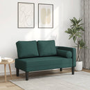 Chaiselongue Mit Kissen Stoff
