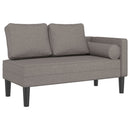 Chaiselongue Mit Kissen Stoff