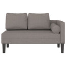 Chaiselongue Mit Kissen Stoff