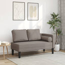 Chaiselongue Mit Kissen Stoff