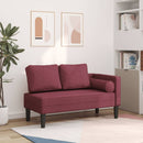 Chaiselongue Mit Kissen Stoff