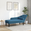 Chaiselongue Mit Kissen Samt